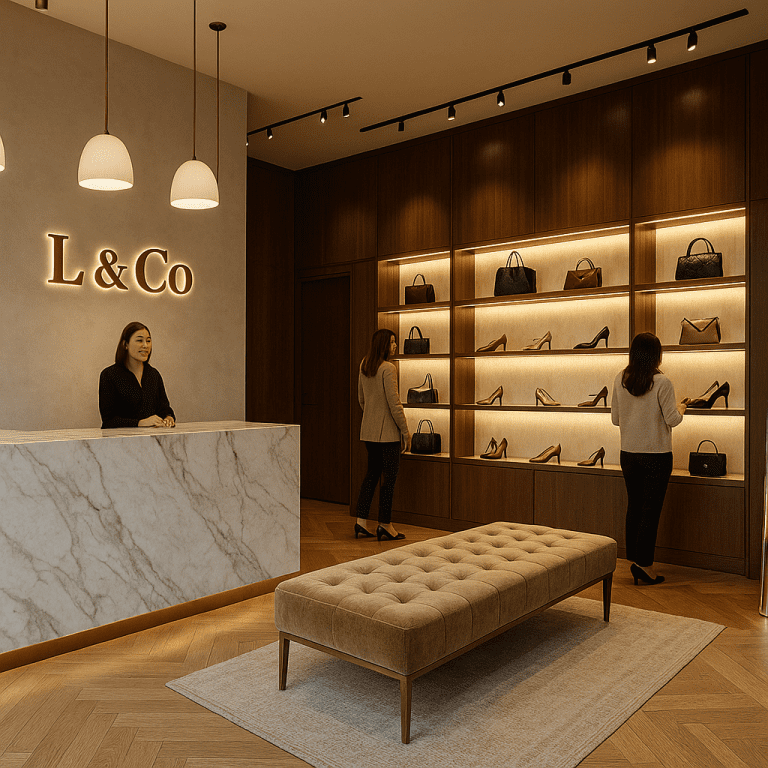 Commercial interior design retail
