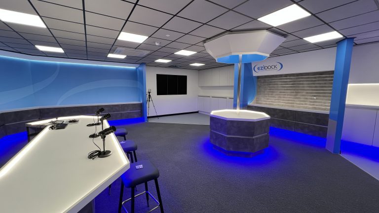 podcast studio build